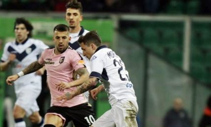 Palermo-Brescia 1-1, nessun cambio al vertice