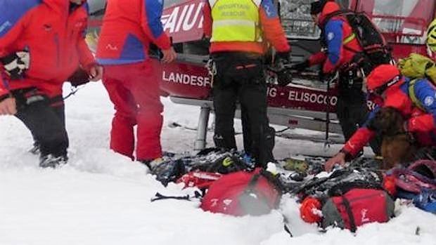 Valanga nel Canton Vallese, un morto e un ferito