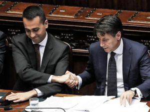 Luigi Di Maio e Giuseppe Conte