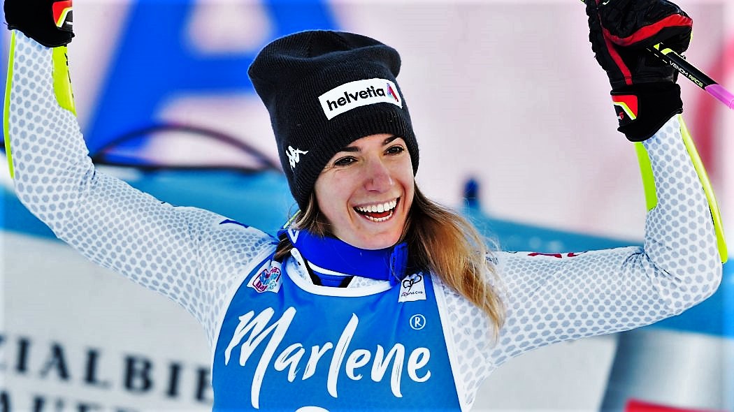 Marta Bassino seconda nel SuperG di St.Anton