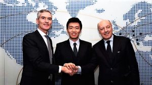 Zhang Jindong a Roma, via al pranzo di lavoro con Marotta e Antonello