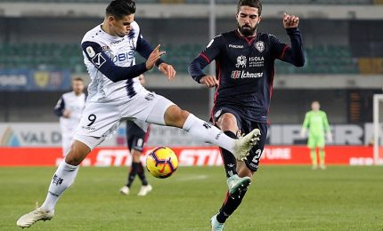 Cagliari vince sfida salvezza, per Chievo è dura