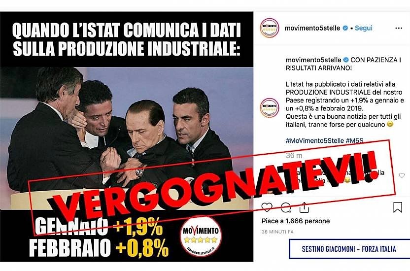 Su social M5s foto malore Berlusconi, indignazione FI