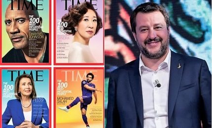 Matteo Salvini tra le 100 persone più influenti al mondo per Time