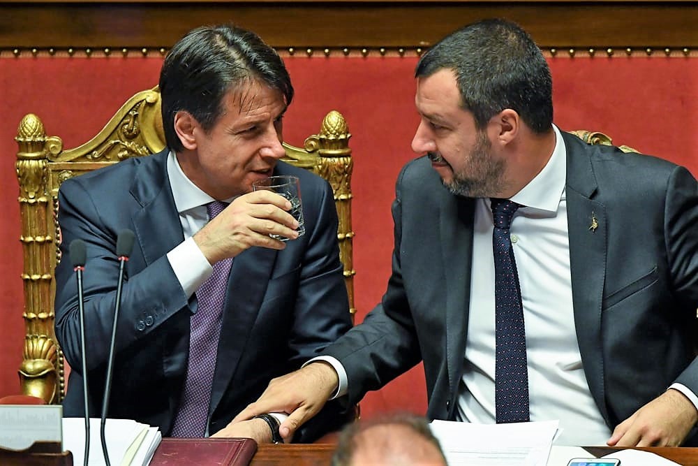Fiducia Salvini a Conte ma pone condizioni su agenda e squadra. Nel mirino, Toninelli e Trenta