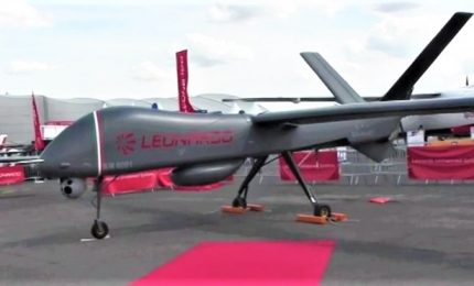 Leonardo presenta a Parigi il super drone Falco Xplorer