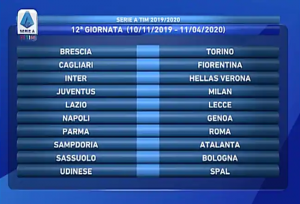 DODICESIMA GIORNATA
