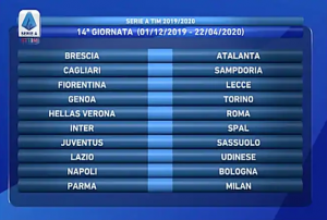 QUATTORDICESIMA GIORNATA