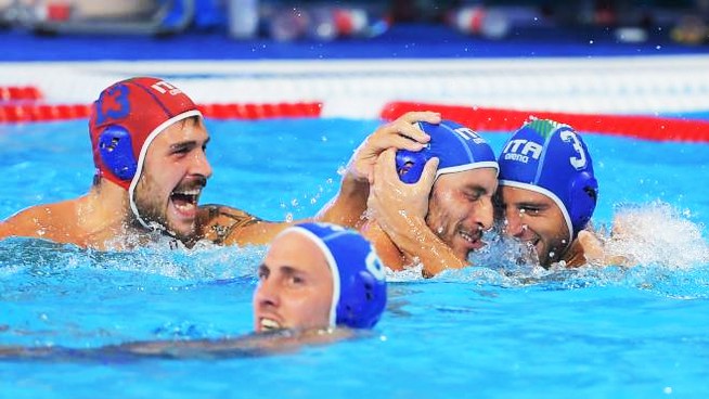 Italia-Francia 16-8, Settebello in semifinale