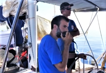 il capo missione di Mediterranea Erasmo Palazzotto