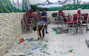 At least 63 people killed in wedding reception suicide bomb attack in Kabul