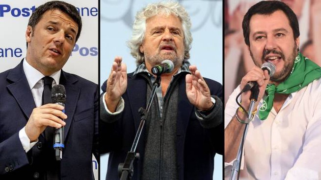 L’assist dell’ingenuo Salvini ai politici Renzi e Grillo