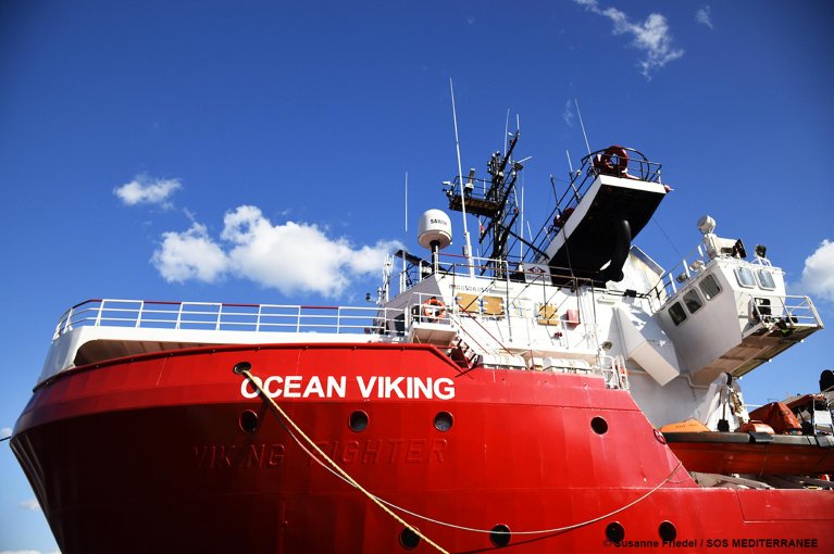 A Ocean Viking assegnato il porto di Messina