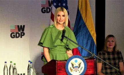 Ivanka Trump in Colombia lancia un'accademia per imprenditrici