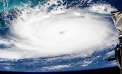 Le spettacolari immagini dell'uragano Dorian visto dallo Spazio