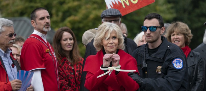 Manifestazione sul clima  a Washington, nuovo arresto per Jane Fonda