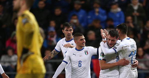 L’Italia alza la “manita”, il Liechtenstein atterra