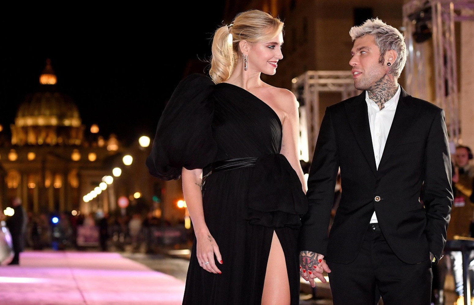 Chiara Ferragni star a Roma