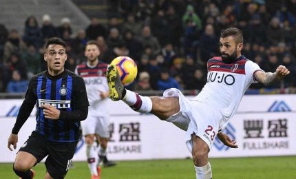 Inter ingrana la "sesta", Lukaku stende Bologna