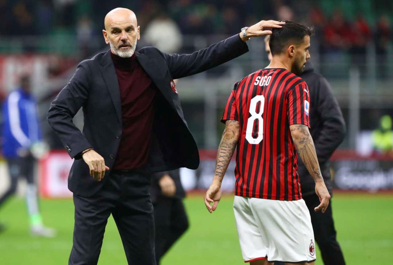 Roma-Milan 1-2, vittoria in chiave Champions per Pioli