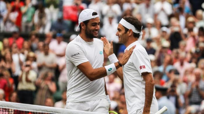 Berrettini contro Federer-Djokovic, un sogno