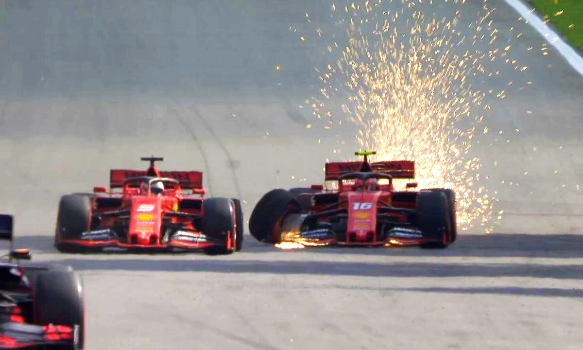 Verstappen in trionfo, Disastro Vettel-Leclerc nel finale