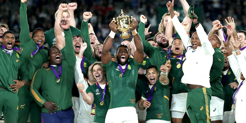 Rugby, il Sudafrica campione del mondo