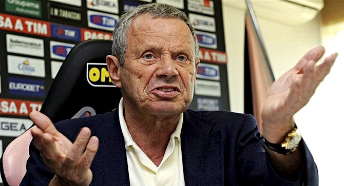 Ricoverato d’urgenza ex presidente del Palermo Zamparini