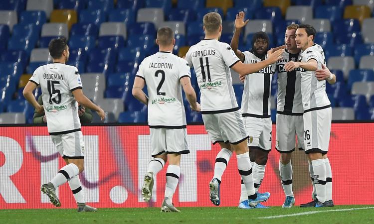 Napoli-Parma 1-2, Gattuso esordio in azzurro con sconfitta