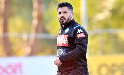 Gattuso arriva a Napoli: "Testa bassa e pedalare. Obiettivo Champions"
