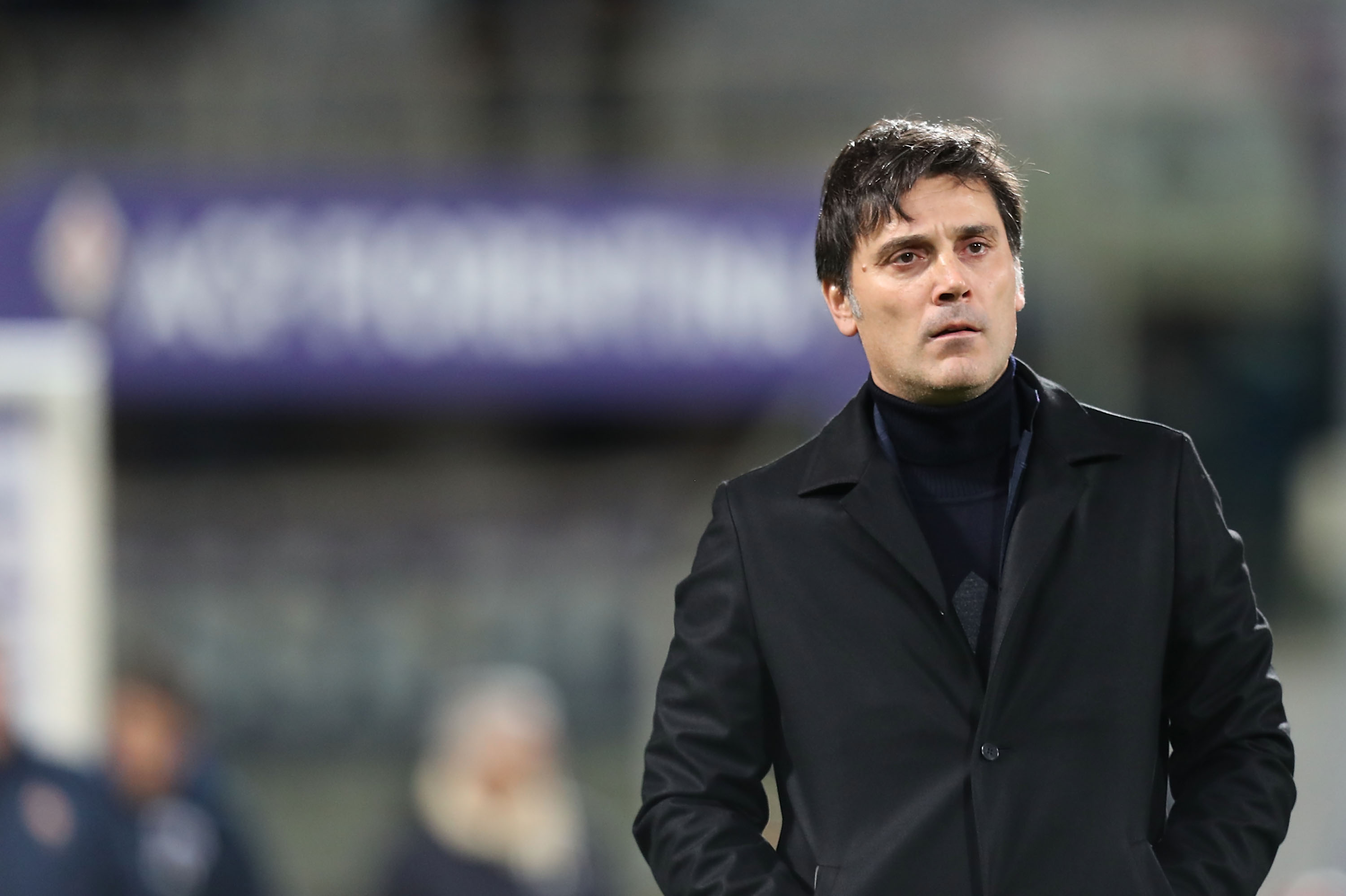 Fiorentina esonera Montella dopo ko con la Roma. “Errori di tutti ma giusto che paghi io”