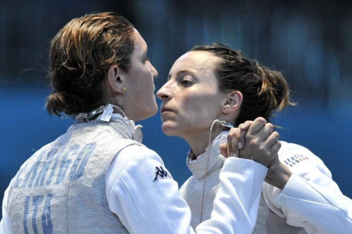 Arianna Errigo (sx) e Elisa Di Francisca