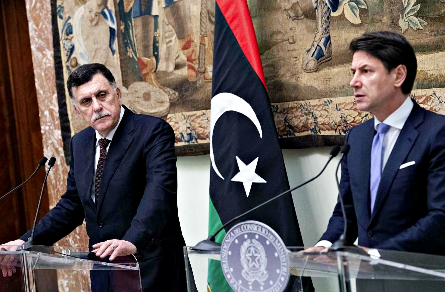 Libia, Conte a Sarraj: “Preoccupati per escalation”