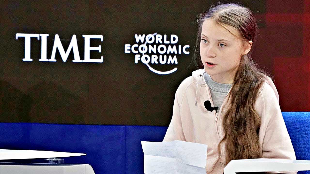 'Our House Is On Fire' - Greta Thunberg's speech on World Econmic Forum ...