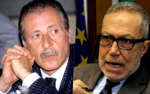 Paolo Borsellino e Carmelo Peetraliaok
