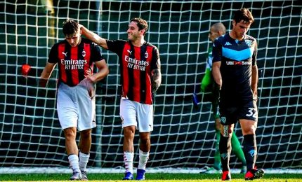 Milan irrompe in zona Europa, a Brescia decide Rebic