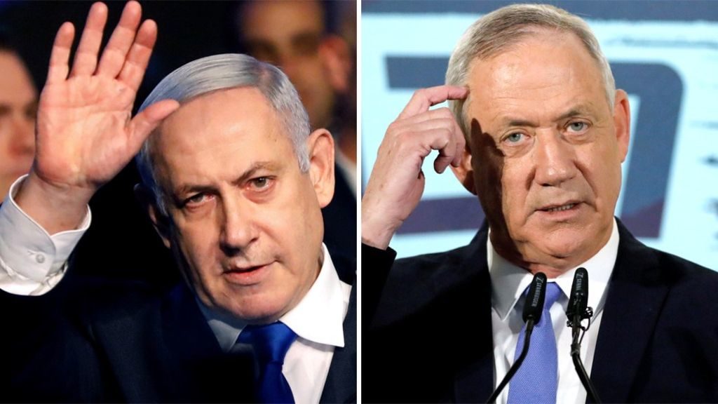 Elezioni Israele, sondaggi: è testa a testa fra Netanyahu e Gantz