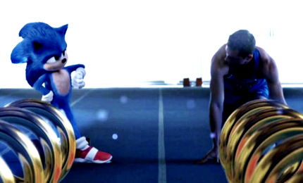 Filippo Tortu contro Sonic, l'atleta sfida il riccio superveloce