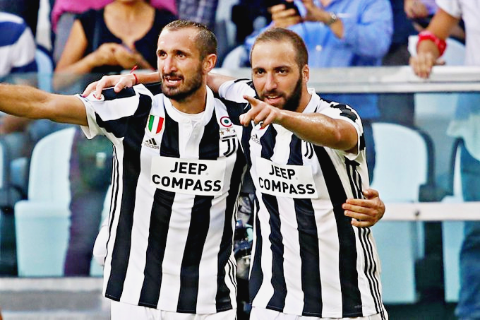 Chiellini, Ramsey e Higuain in dubbio per la finale