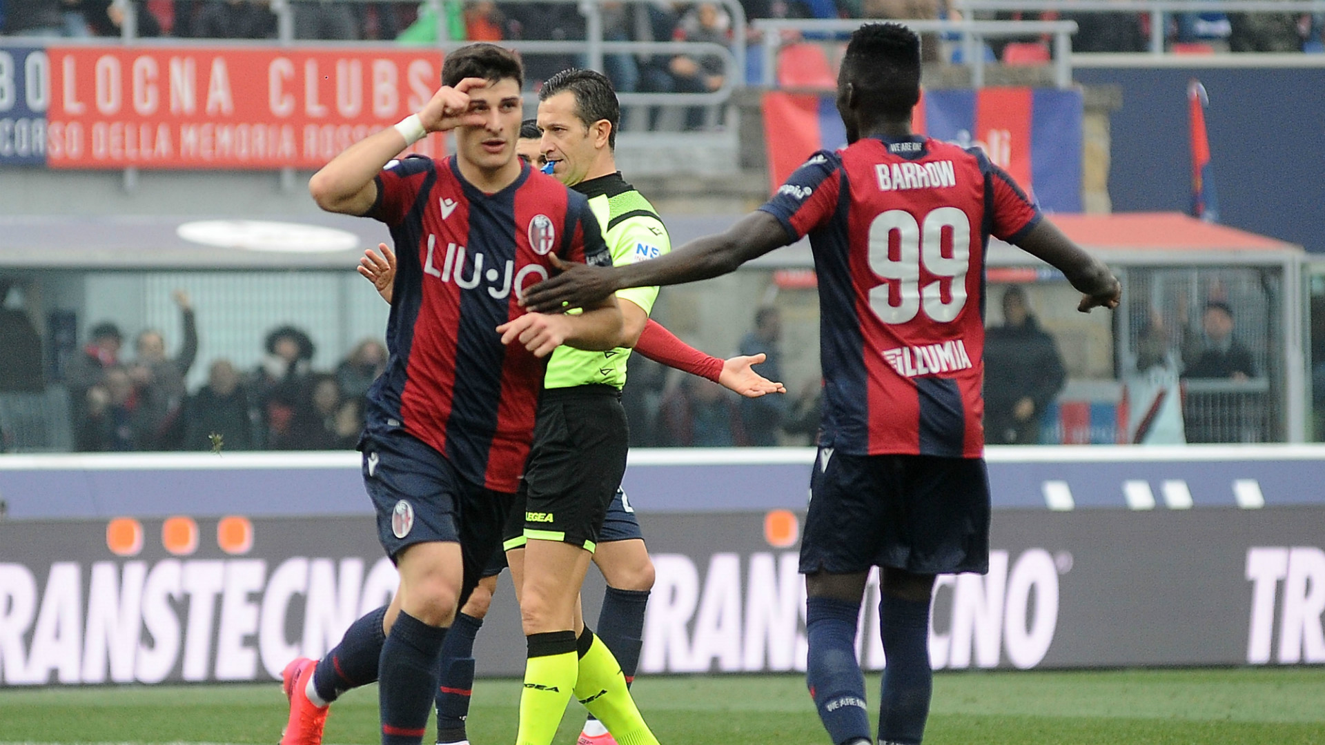 Il Bologna fa festa al 90′, 2-1 al Brescia che resta ultimo