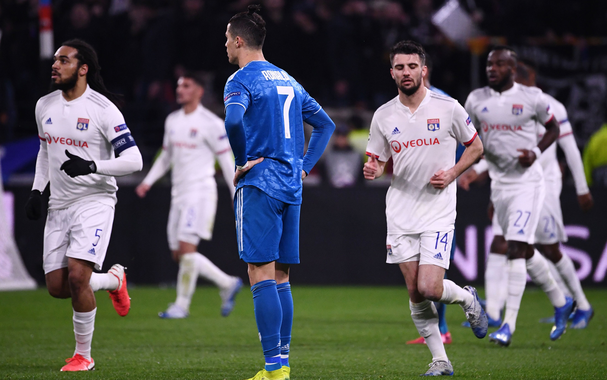Il Lione supera 1-0 la Juventus, quarti a rischio