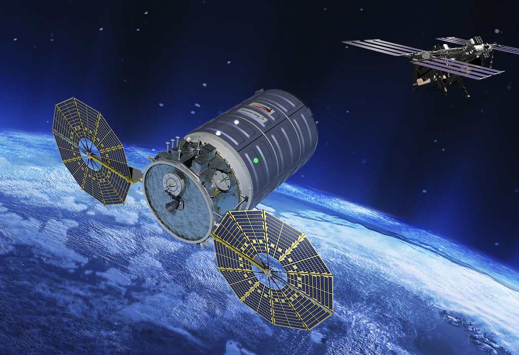 Veicolo Cygnus in viaggio verso stazione internazionale