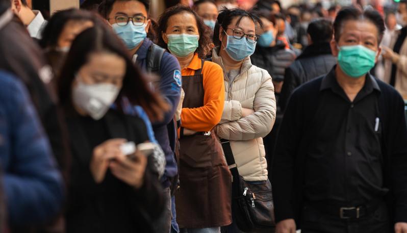 coronavirus allarme mascherine queues _0