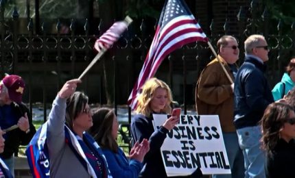 In Minnesota proteste anti-lockdown: "Ogni lavoro è essenziale"