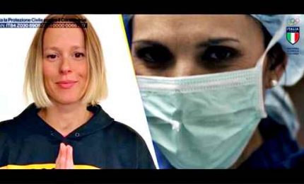 #ItaliaConVoi, video dei Nazionali per medici e operatori
