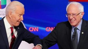 Joe Biden e Bernie Sanders