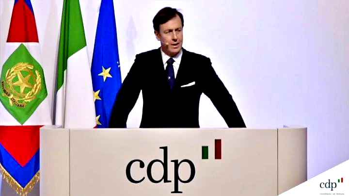 L'amministratore delegato di Cdp Fabrizio Palermo