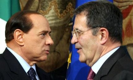 Scoppia l'amore tra Prodi e Berlusconi, Pasquetta con l'onorevole, il freno alla "fase 2". Il Superpodio!