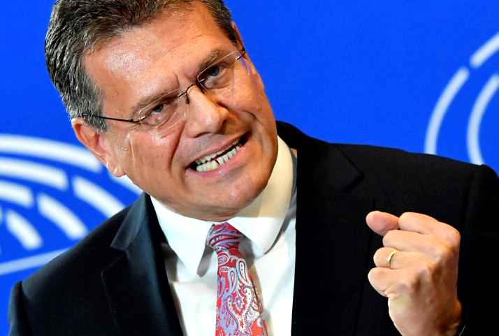 Sefcovic: vertice Ue spianerà la strada per accordo a luglio