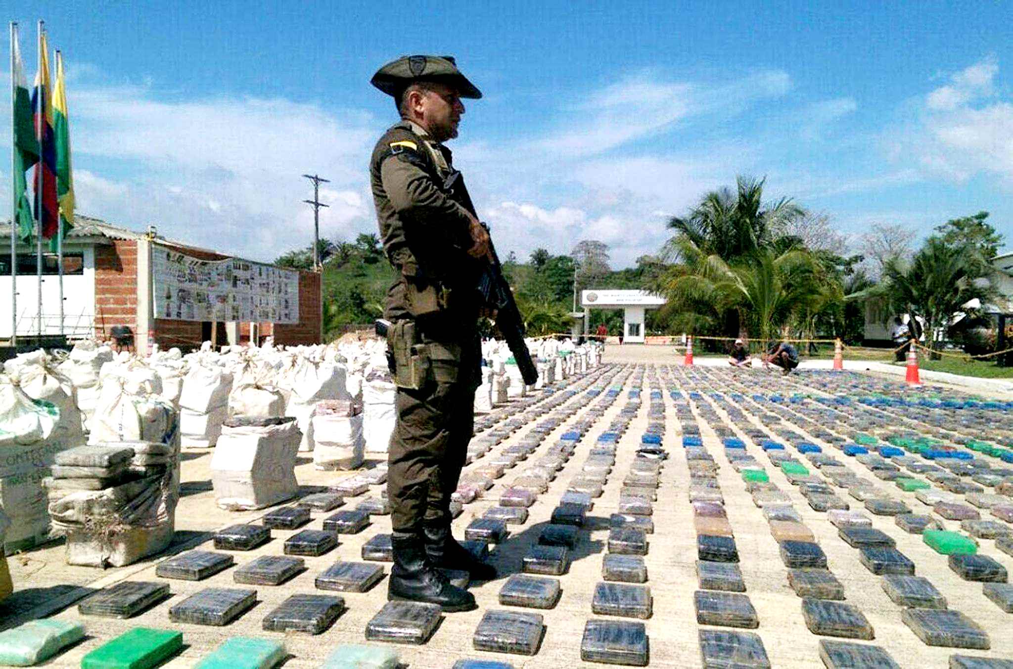 Colombia, sequestrata cocaina per un valore di 265 milioni Usd